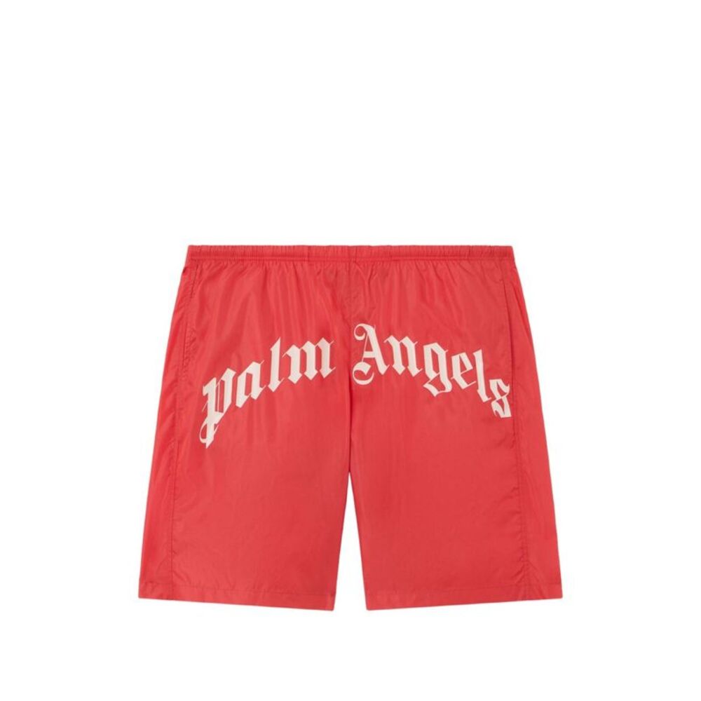 Palm Angels Men Logo Swim Shorts